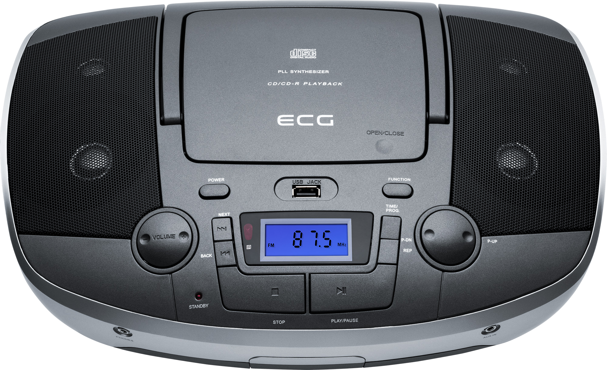 mit | 1000 CDR Titan CD-R/RW, | USB | CD-Radio ECG Radio USB Fernbedienung Titan | U AUX | CD, | CD-Player MP3 mit |