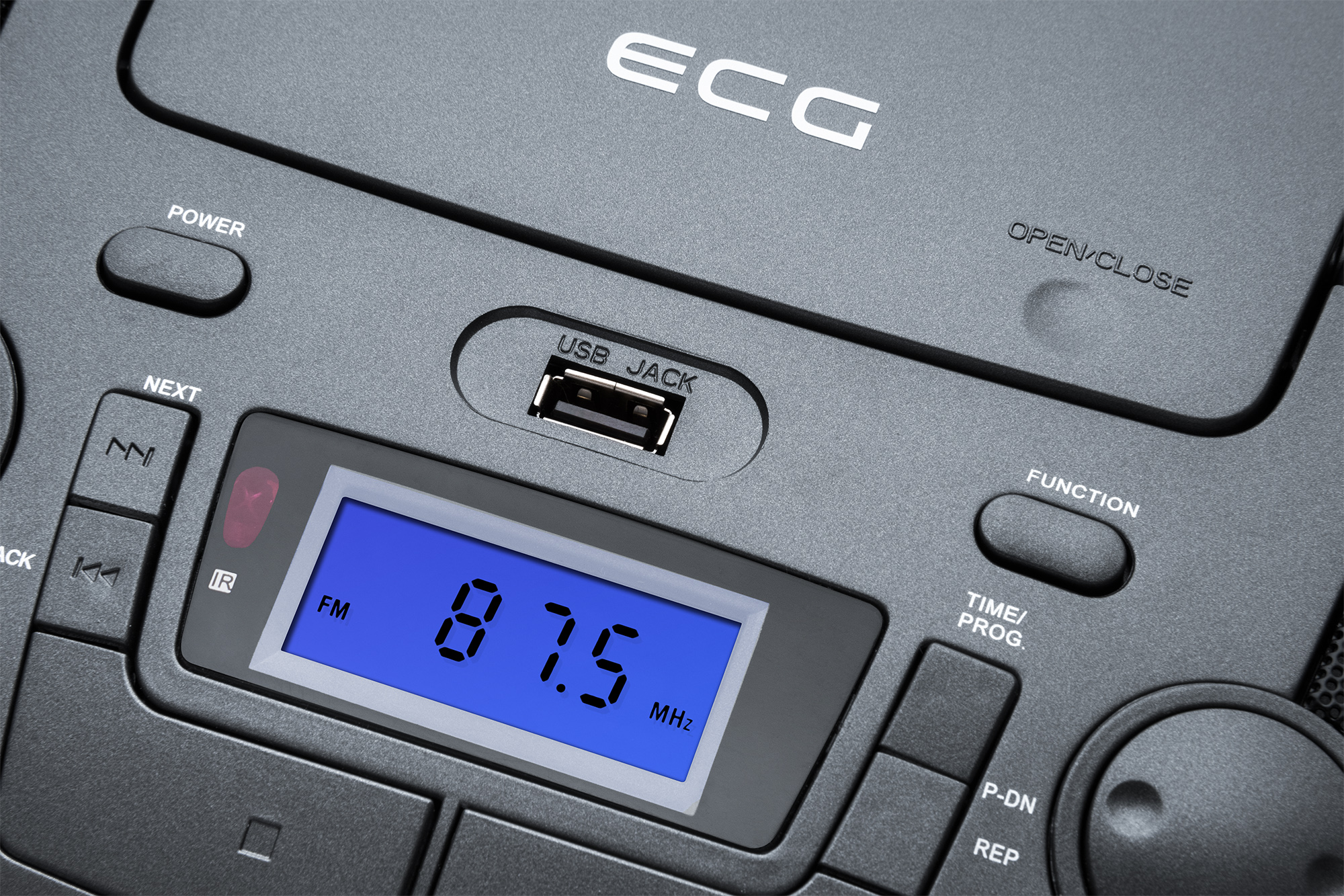 ECG CDR 1000 U Fernbedienung CD, Titan | CD-R/RW, | mit Titan mit CD-Player | AUX | | | | Radio USB CD-Radio USB MP3