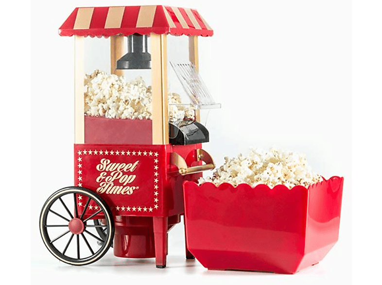 INNOVAGOODS Sweet & Pop Times Popcornmaschine Rot