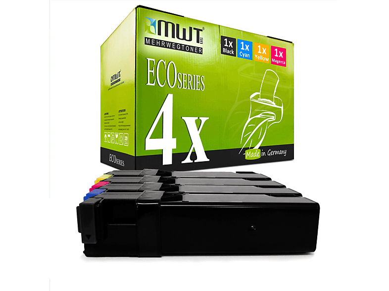 MEHRWEGTONER MWT5162291 Toner Cartridge Mehrfarbig (Epson C13S050629 C13S050628 C13S050627) C13S050630