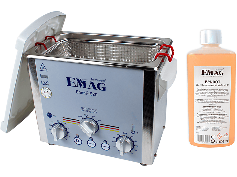 EMAG emmi® Spezial-Set Ultraschallreinigungsgerät Ultraschall E20