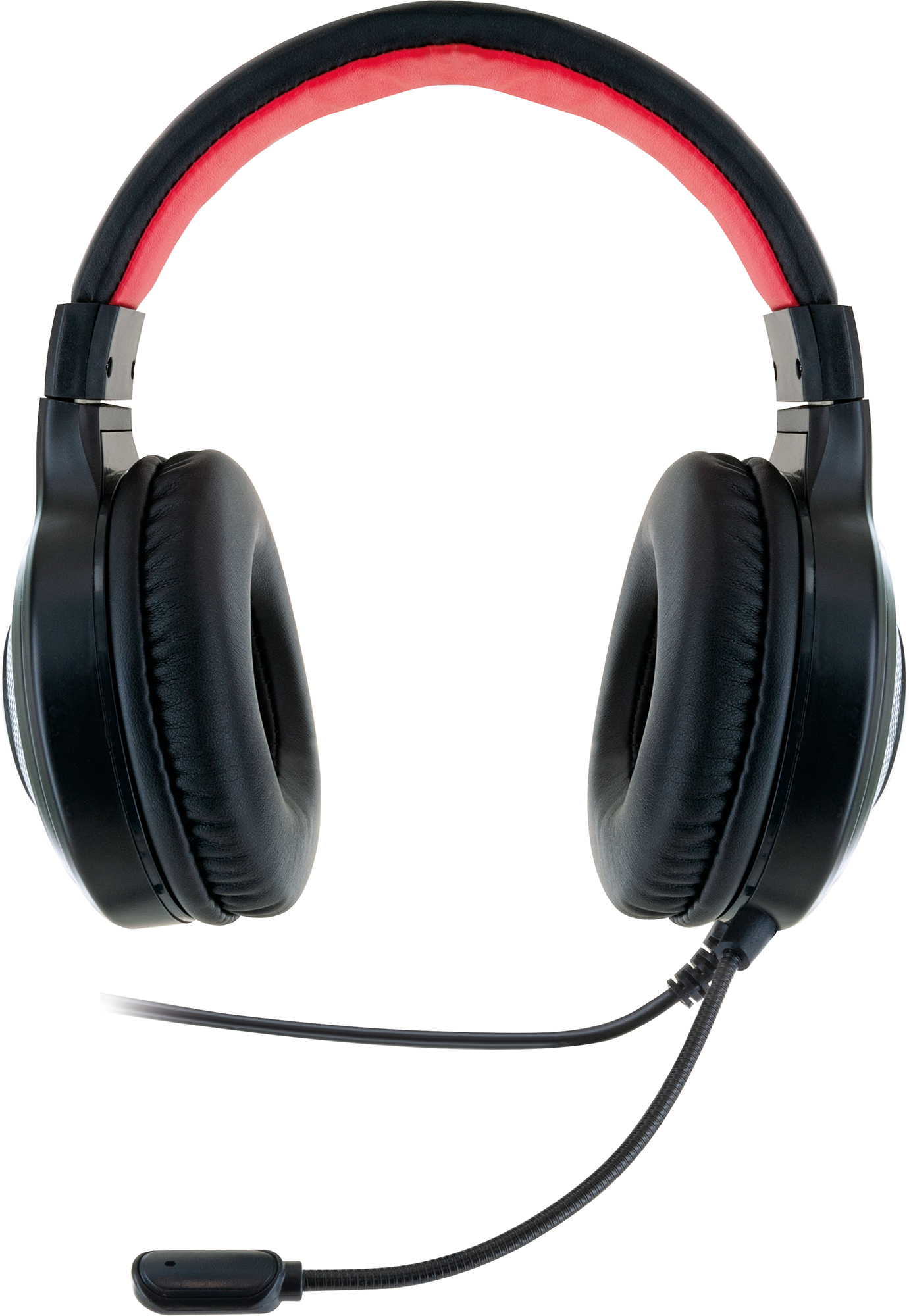 SCHWAIGER -GHS1000 schwarz/rot Over-ear Headset 013