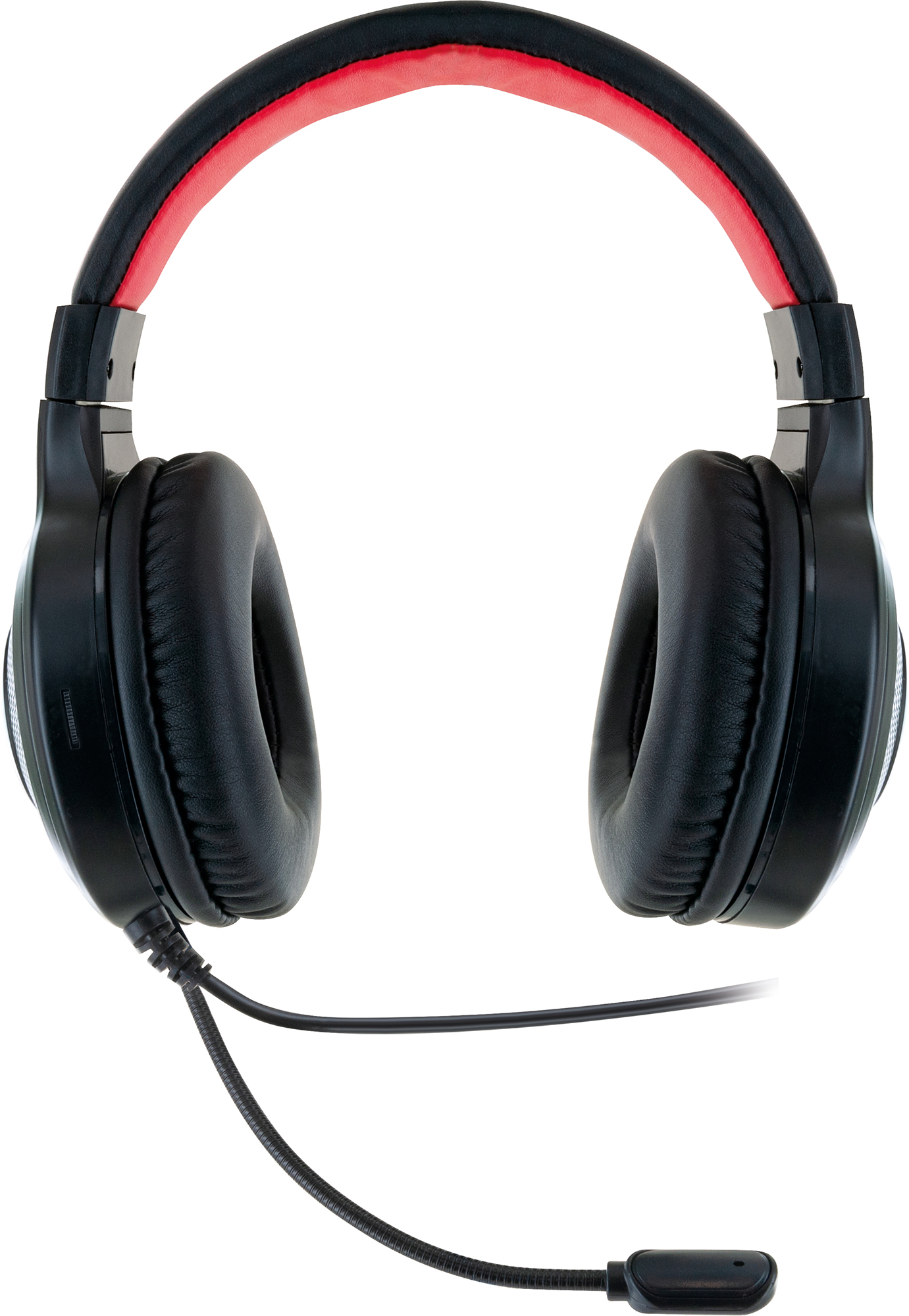 SCHWAIGER -GHS1000 013-, Over-ear Headset schwarz/rot