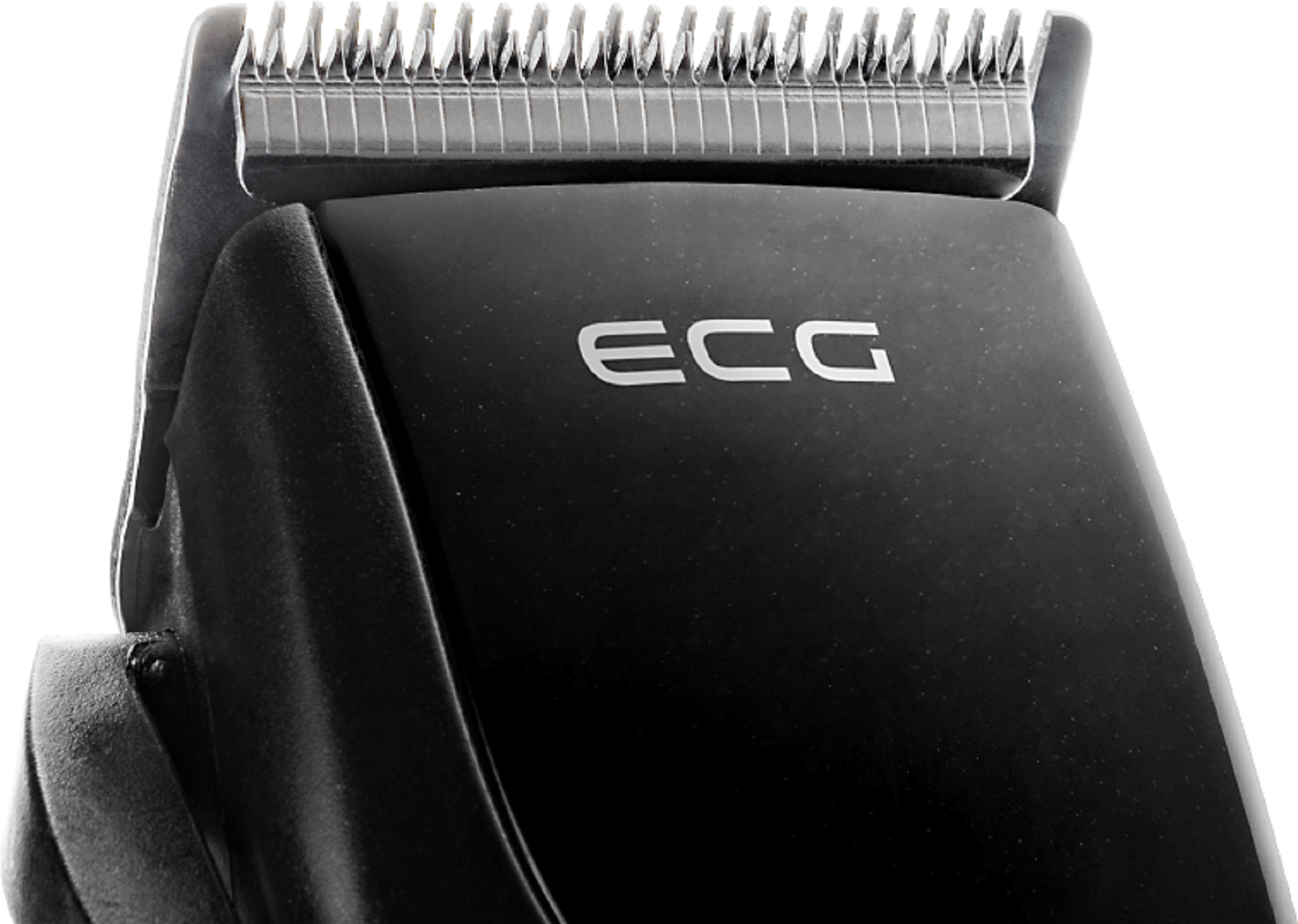 ECG ZS 1020 Black mm 2,8 rostfreiem Klingen Schwarz Haarschneider Schnittbreite aus | Stahl 0,8 - | 