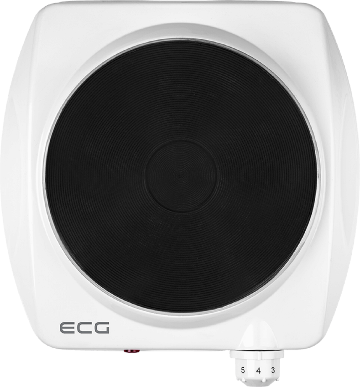 ECG EV (1500 Einzelkochplatte Kochfeld mm 1) mit | 185 einem Durchmesser W) White 1 von 1512 (Kochfelder: 