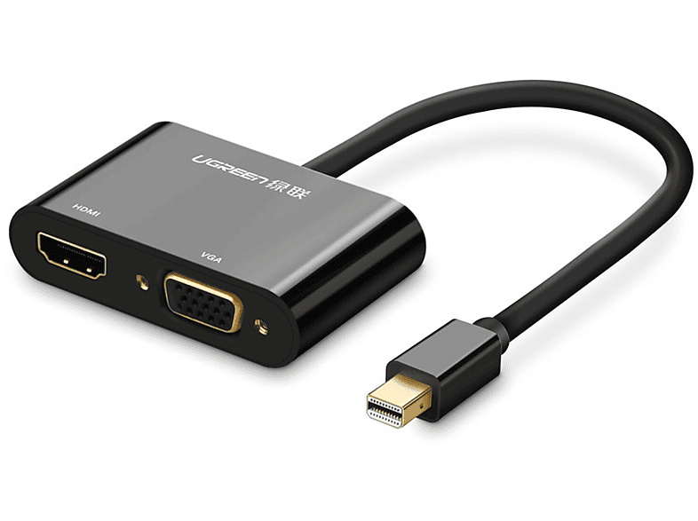 UGREEN DisplayPort HDMI Adapter, Schwarz SATURN