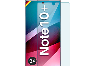 MOEX 2x Panzerglas - Schutzfolie, klar Schutzglas(für Samsung Note10 Plus (4G/5G))