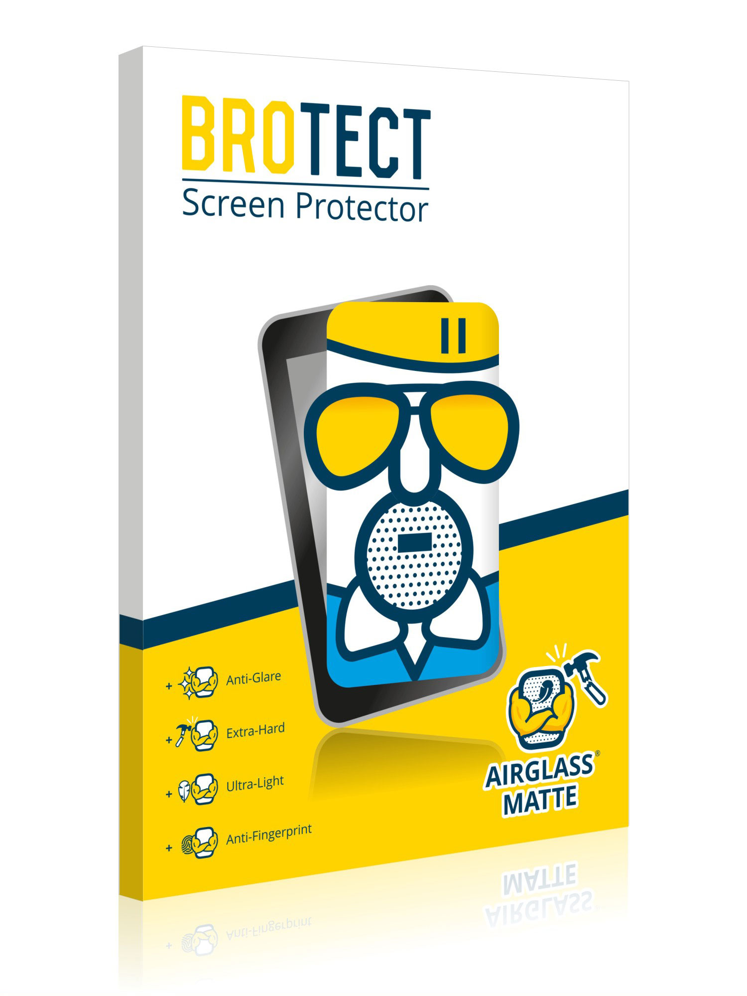 BROTECT Airglass matte Schutzfolie(für Vivo Y20)
