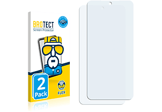 BROTECT 2x Flex Full-Cover 3D Curved Schutzfolie(für Samsung Galaxy S21)