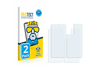 BROTECT 2x Flex matt Full-Cover 3D Cuverd Schutzfolie(für Samsung Galaxy A52 5G (Vorder + Rückseite))