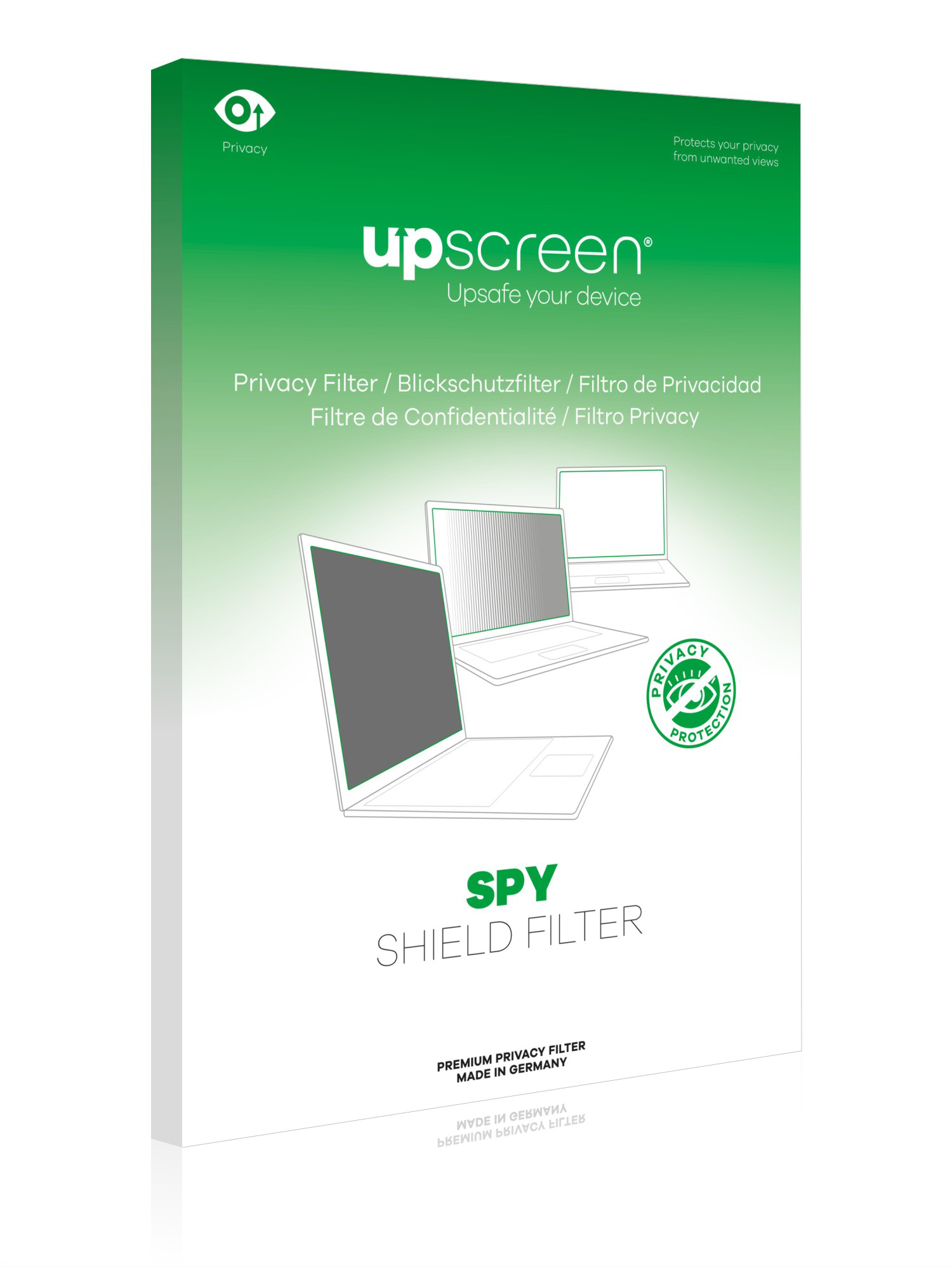 UPSCREEN Anti-Spy Blickschutzfilter Bildschirmfilter(für HP Pavilion x360 14-dh1014ns)