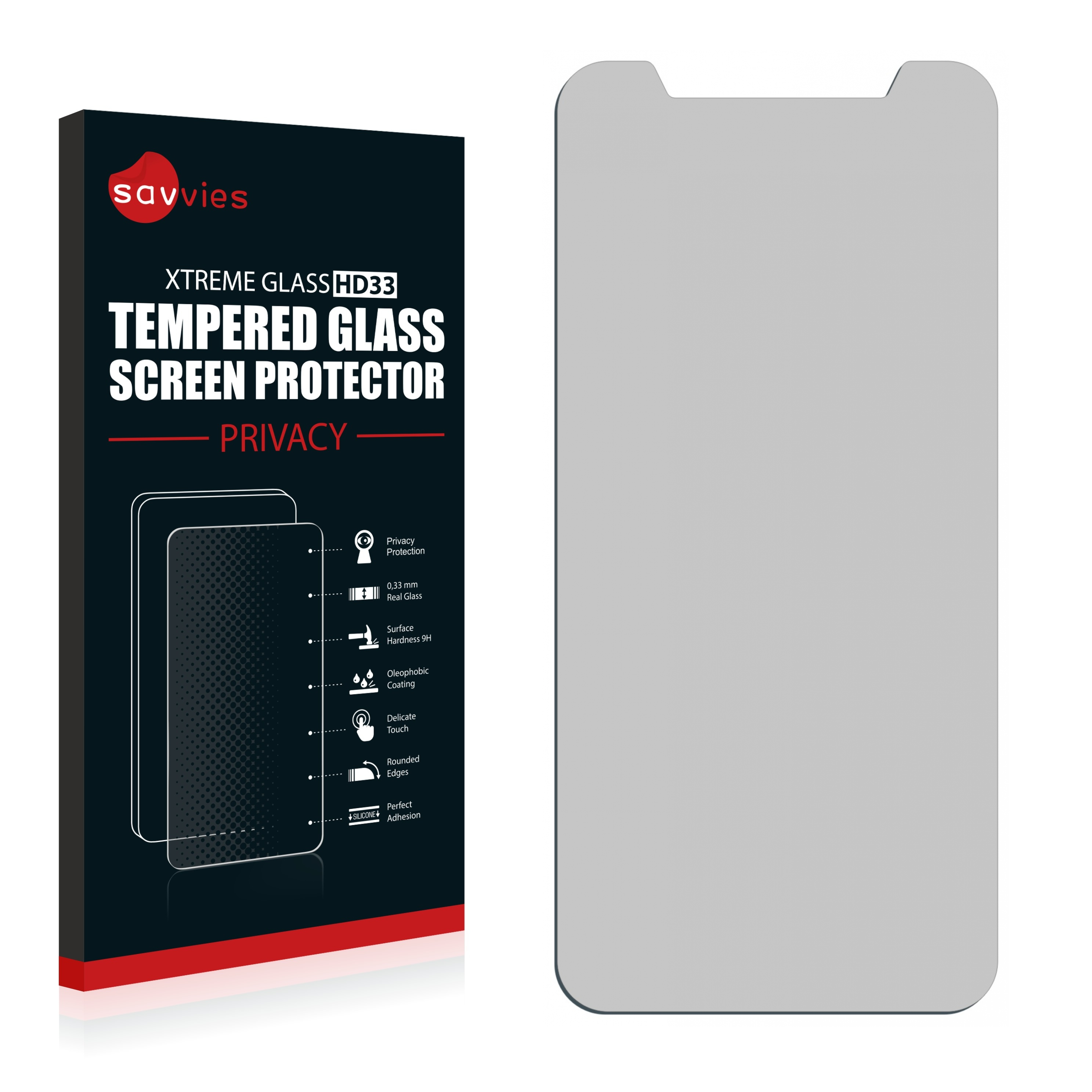 9H Apple privacy 11 iPhone Schutzglas(für Pro) SAVVIES