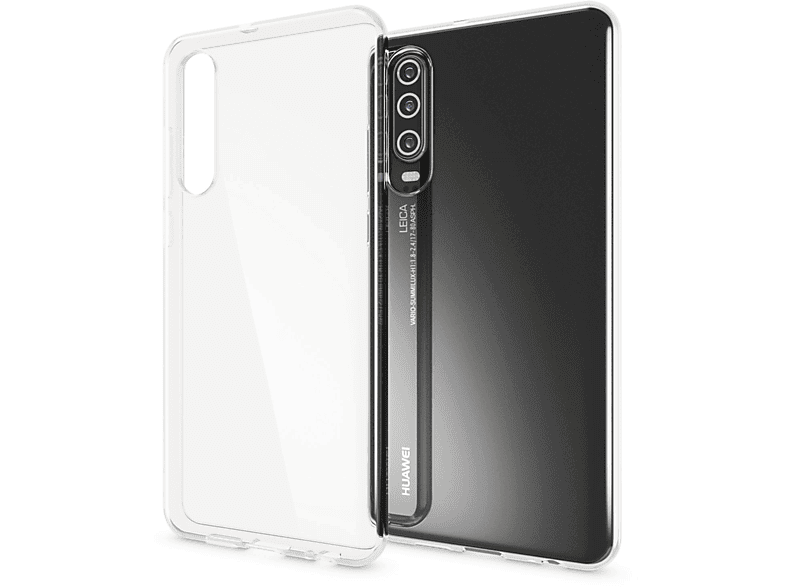Backcover, Klar Transparent P30, NALIA Huawei, Silikon Hülle, Transparente