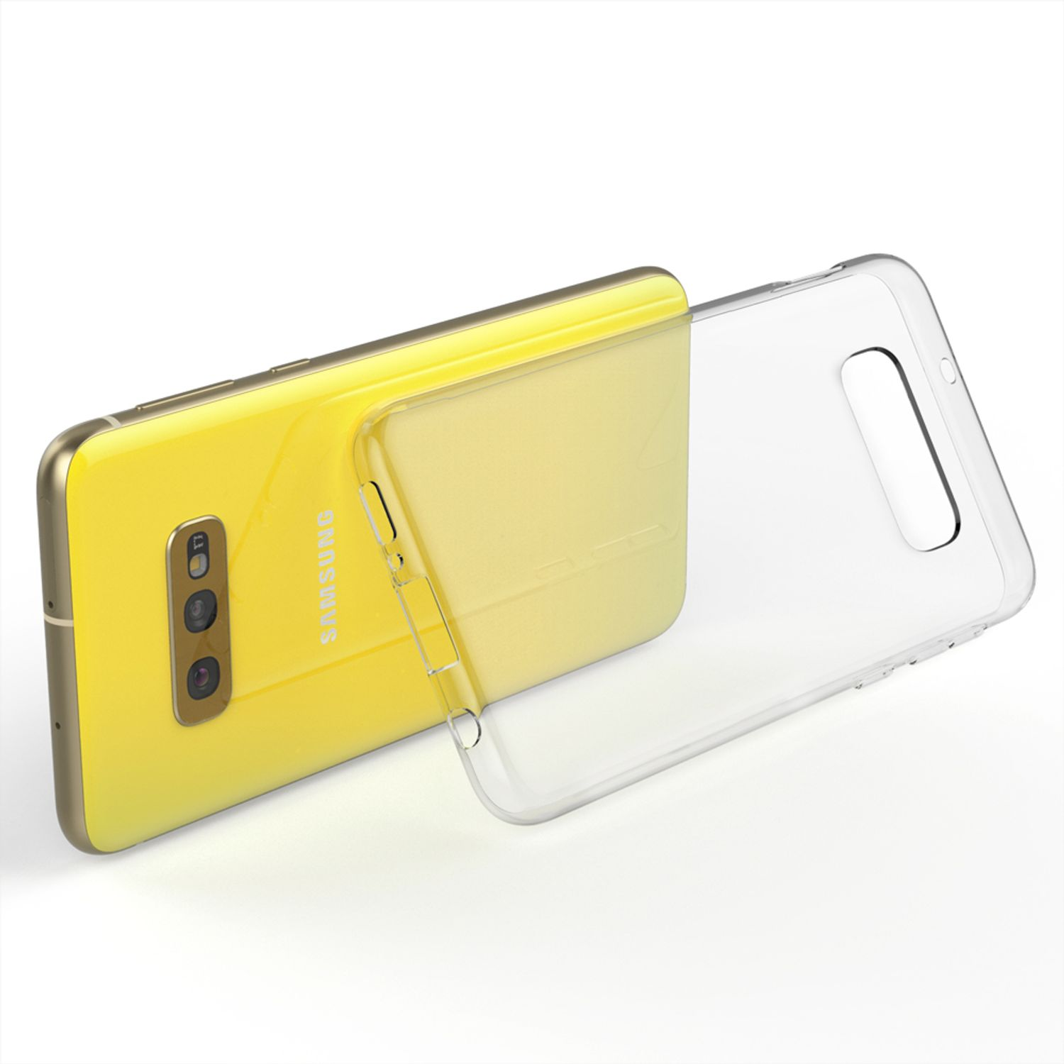 NALIA S10e, Hülle, Backcover, Samsung, Galaxy Transparente Silikon Klar Transparent