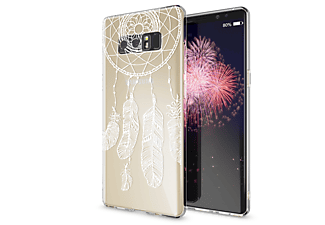 NALIA Motiv Silikon Hülle, Backcover, Samsung, Galaxy Note 8, Mehrfarbig