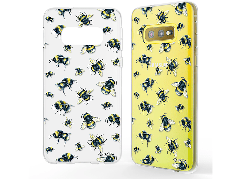 Motiv NALIA Samsung, S10e, Backcover, Silikon Mehrfarbig Hülle, Galaxy