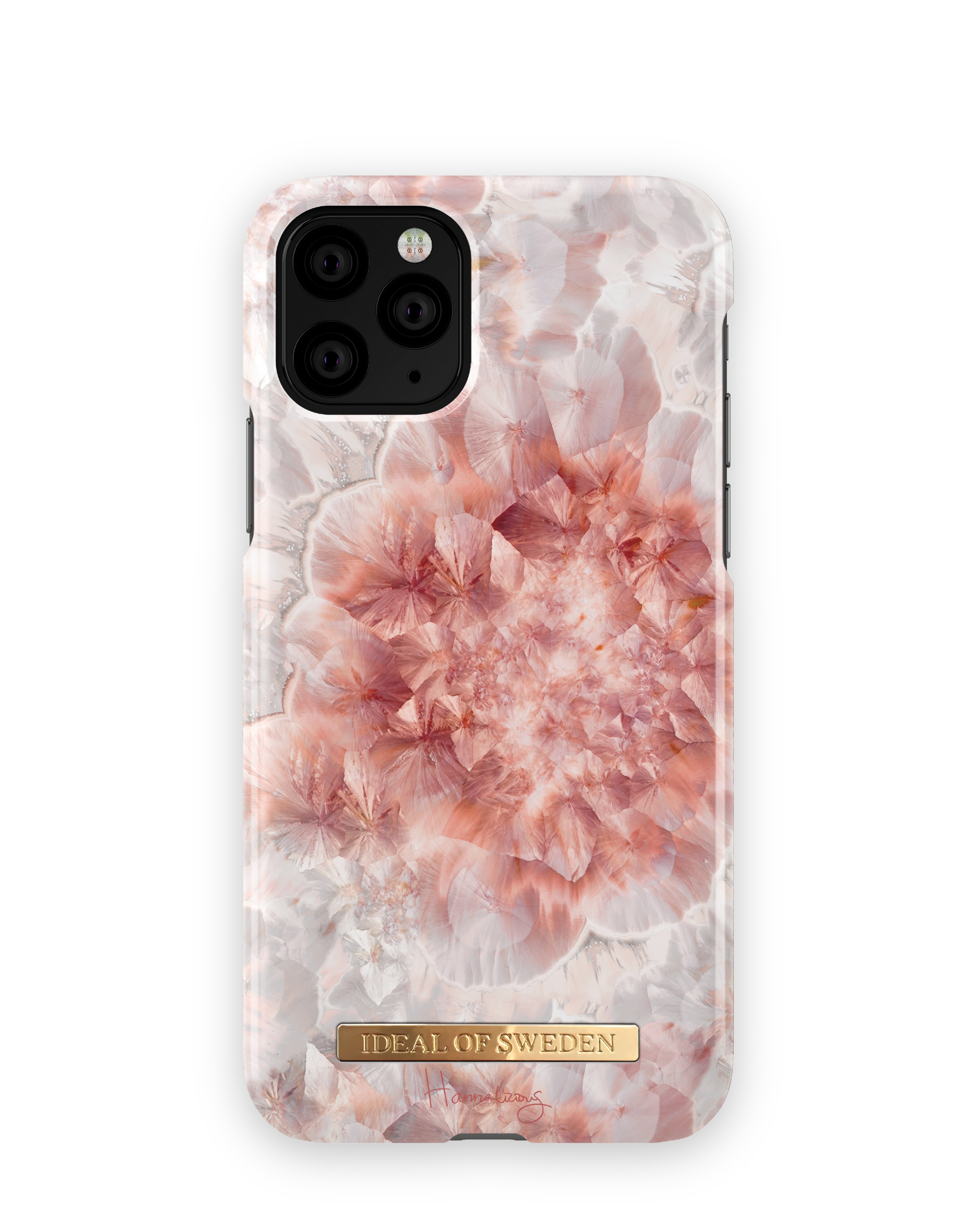 Apple SWEDEN 11 Backcover, iPhone IDEAL OF X, iPhone Quartz Pro, Crystal Apple Apple iPhone XS, Roze IDFCH2-I1958-126, Apple,