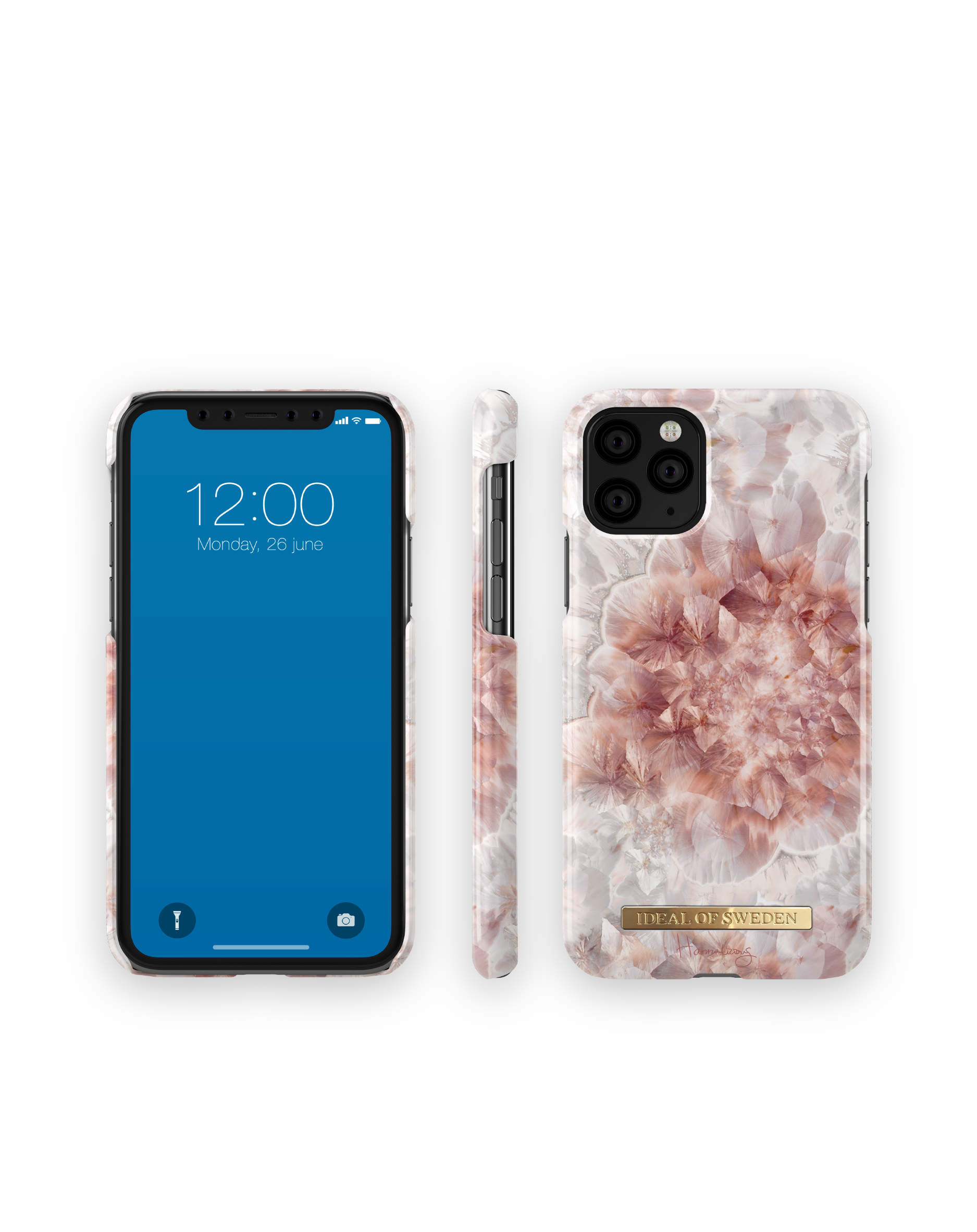 IDEAL OF SWEDEN X, Apple iPhone Apple Apple, Crystal Backcover, Apple 11 iPhone XS, Roze Pro, Quartz IDFCH2-I1958-126, iPhone