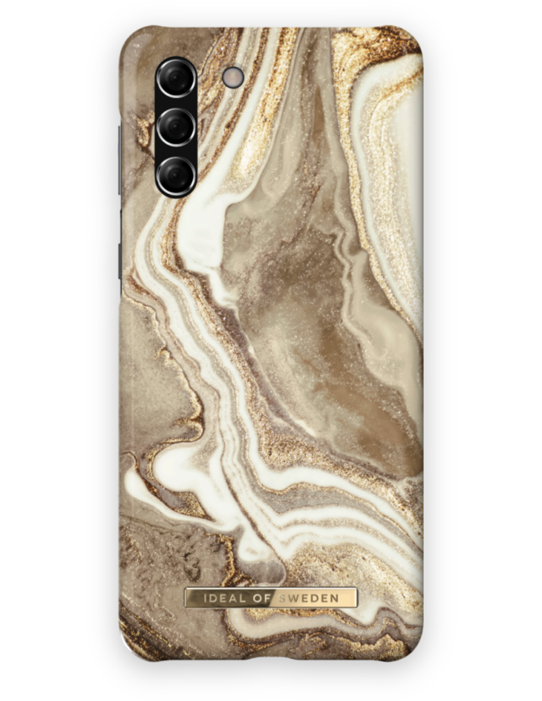 OF Sand Backcover, Marble Golden Samsung, IDFCGM19-S21-164, Galaxy IDEAL SWEDEN S21,