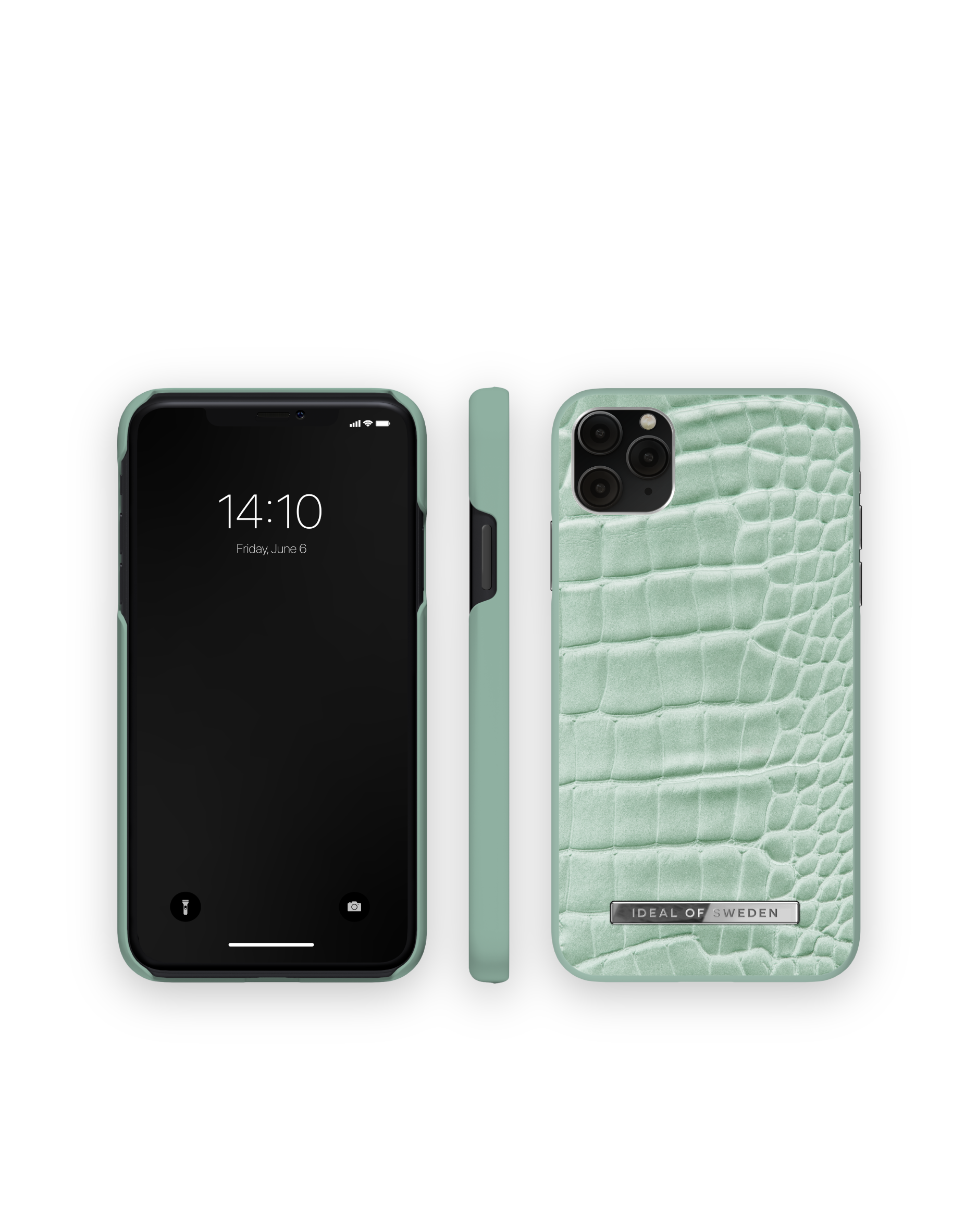 IDEAL OF SWEDEN IDPWSS21-I1965-261, Apple Apple, Bookcover, iPhone Pro Apple iPhone XS Croco 11 Max, Mint Max
