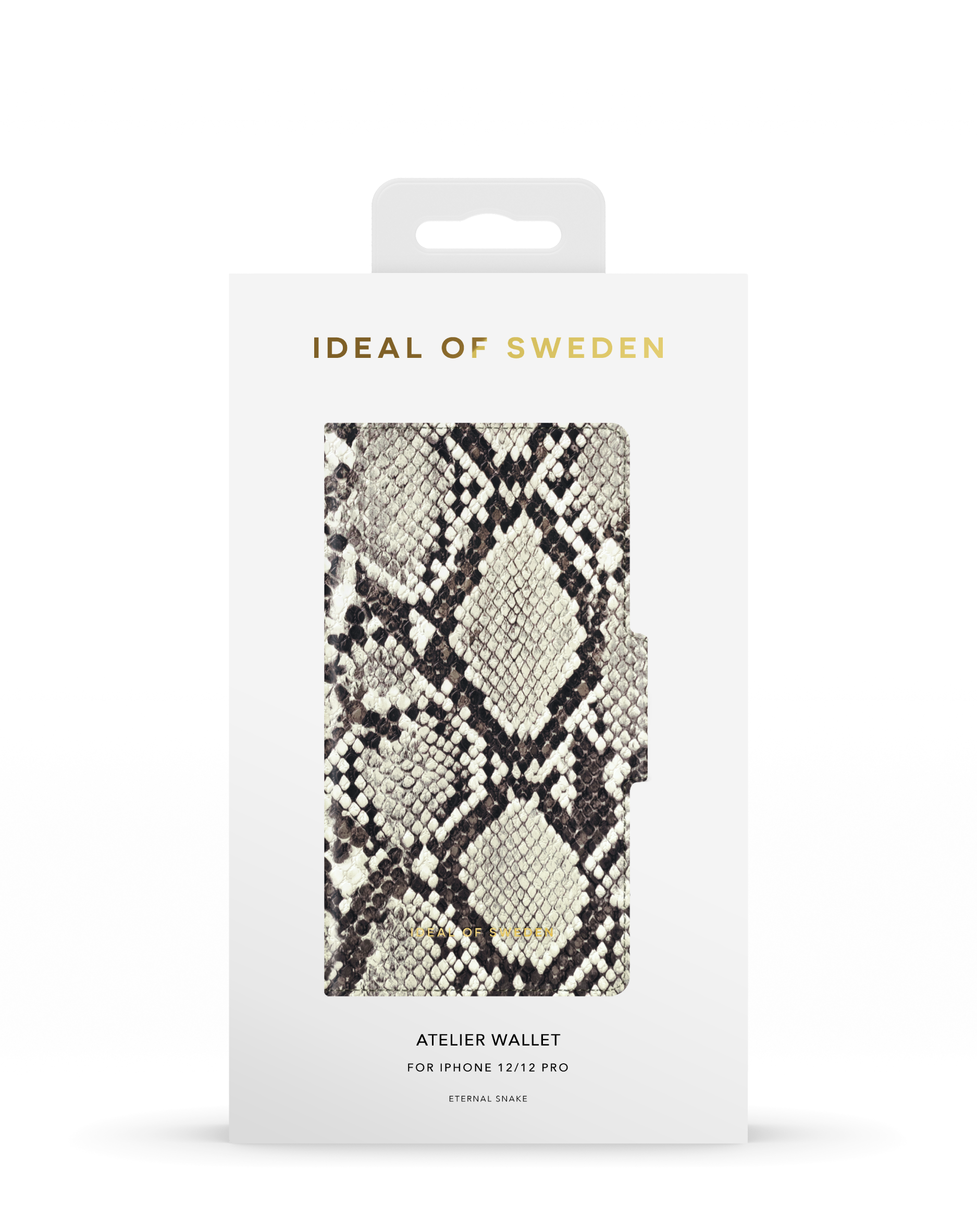 IDEAL OF Pro, iPhone 12 Apple, 12, Bookcover, Snake Apple IDAW-I2061-231, Eternal SWEDEN Apple iPhone