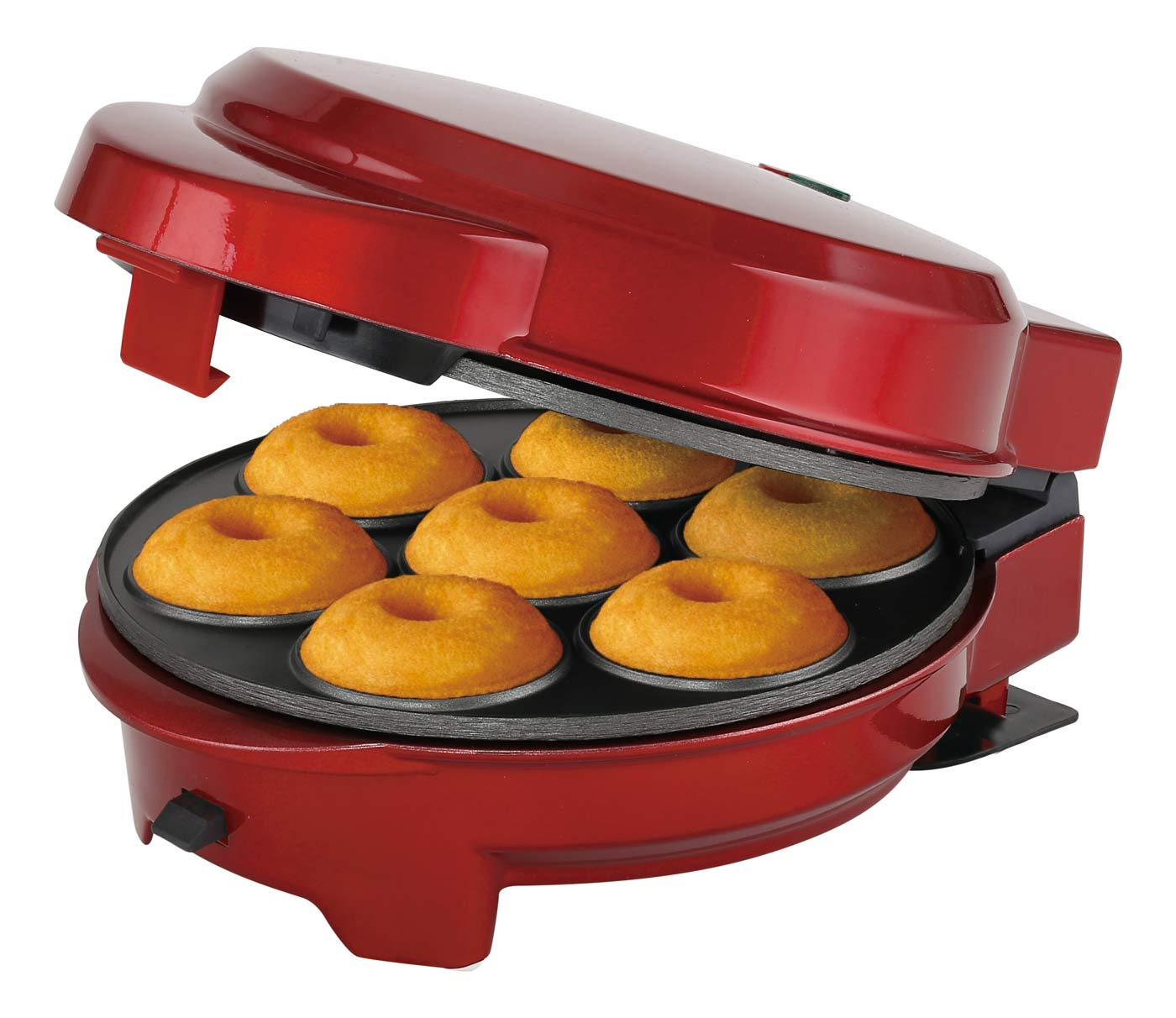 EPIQ 80000732 Muffin- Popcake-Maker Rot Muffinmaker Donut- 3in1