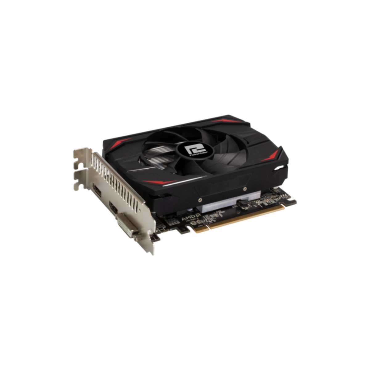 Grafikkarte) Red (AMD, Dragon RX POWERCOLOR 550 4GB
