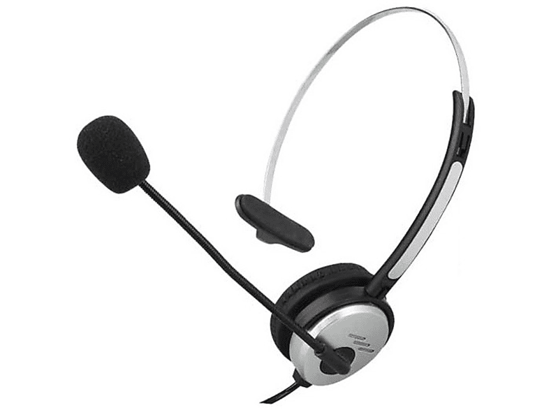 Schwarz Headset Explorer, HYPTECH On-ear