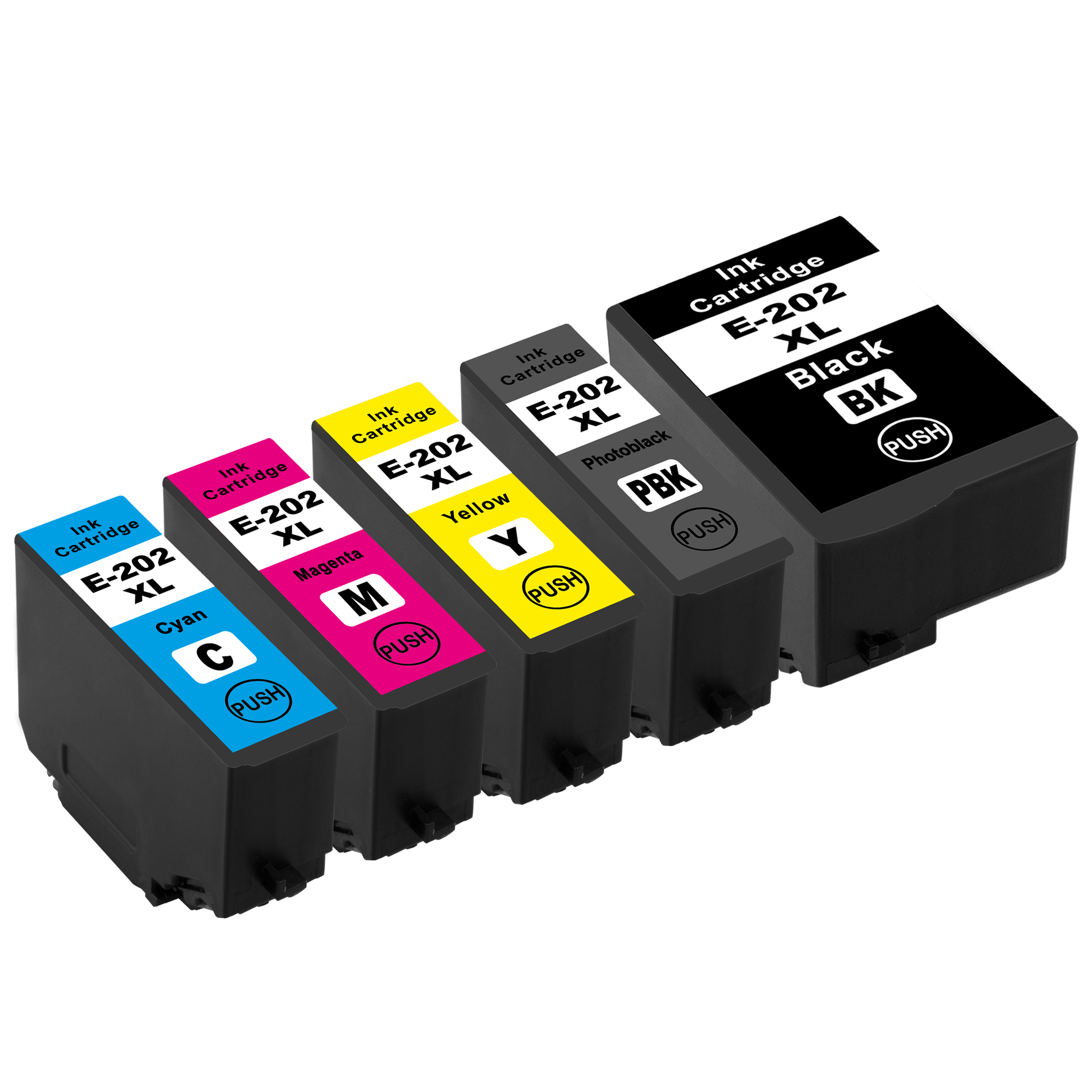 13 C 02H44010) 02H14010, photoblack T C Set 13 13 NINETEC cyan, (C 02H34010, magenta, 13 T C Tintenpatronen 202XL 02G14010, black, ersetzt C T 02H24010, T yellow, 02G74010, T 5er Patronen T C 13 13