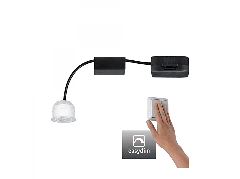 Nova Einbauleuchten LED-Modul PAULMANN mini Coin LICHT Warmweiß