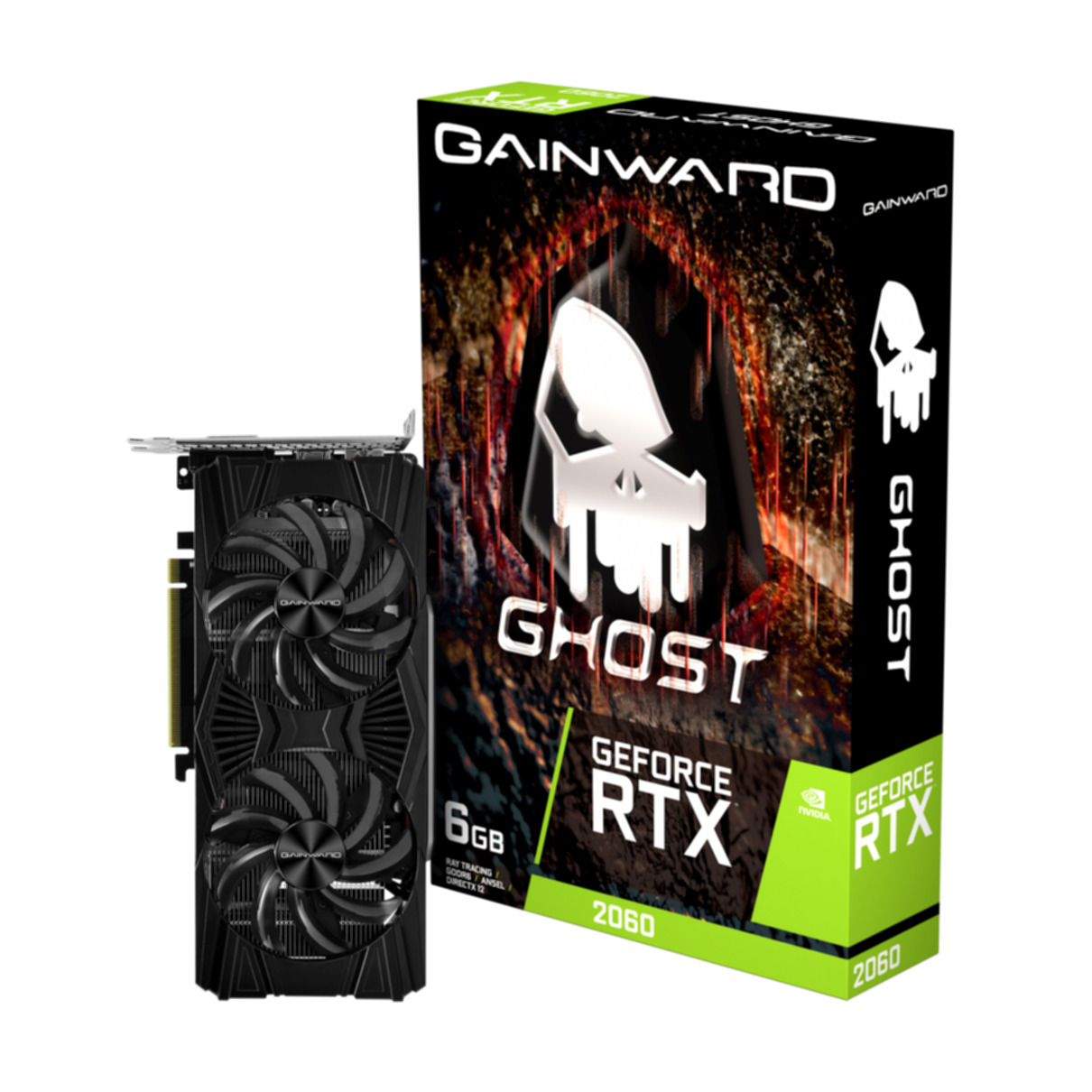 GAINWARD GeForce® 2060 Ghost (NVIDIA, RTX Grafikkarte)
