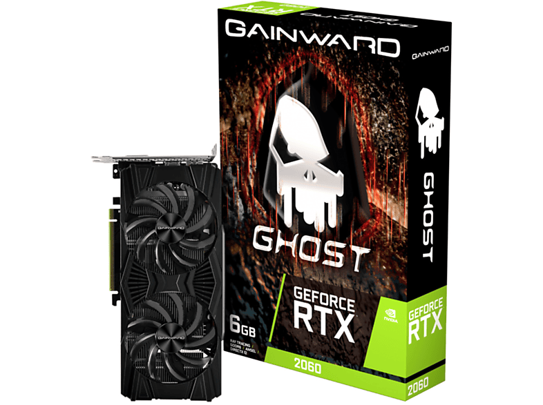 GAINWARD GeForce® 2060 Ghost (NVIDIA, RTX Grafikkarte)