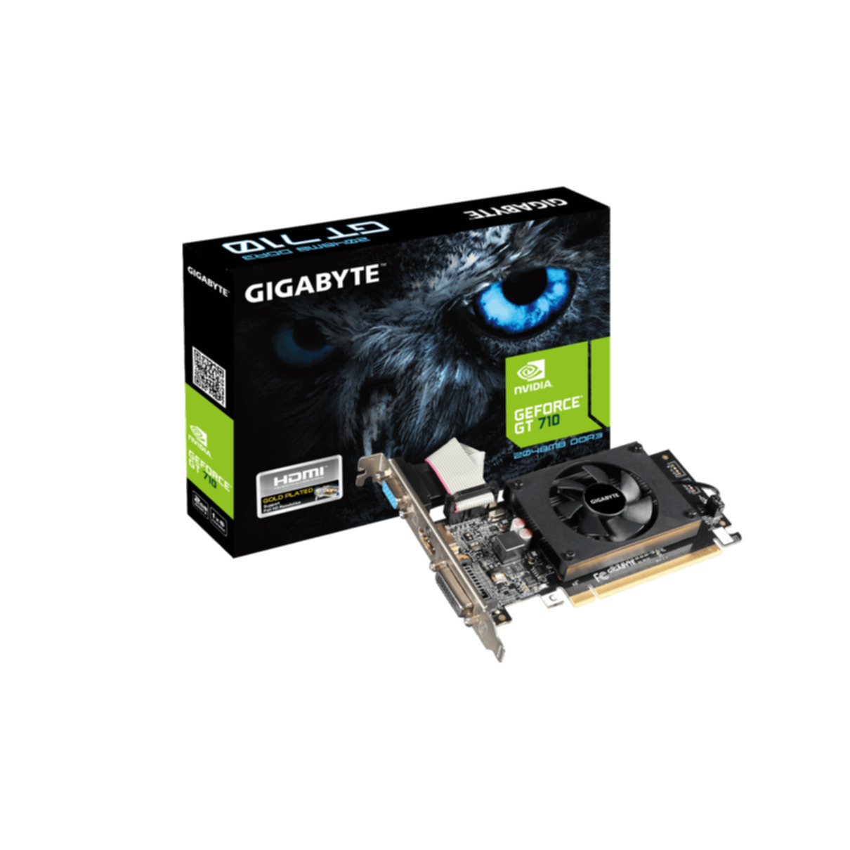 GIGABYTE GeForce® GT (NVIDIA, Grafikkarte) D3 710