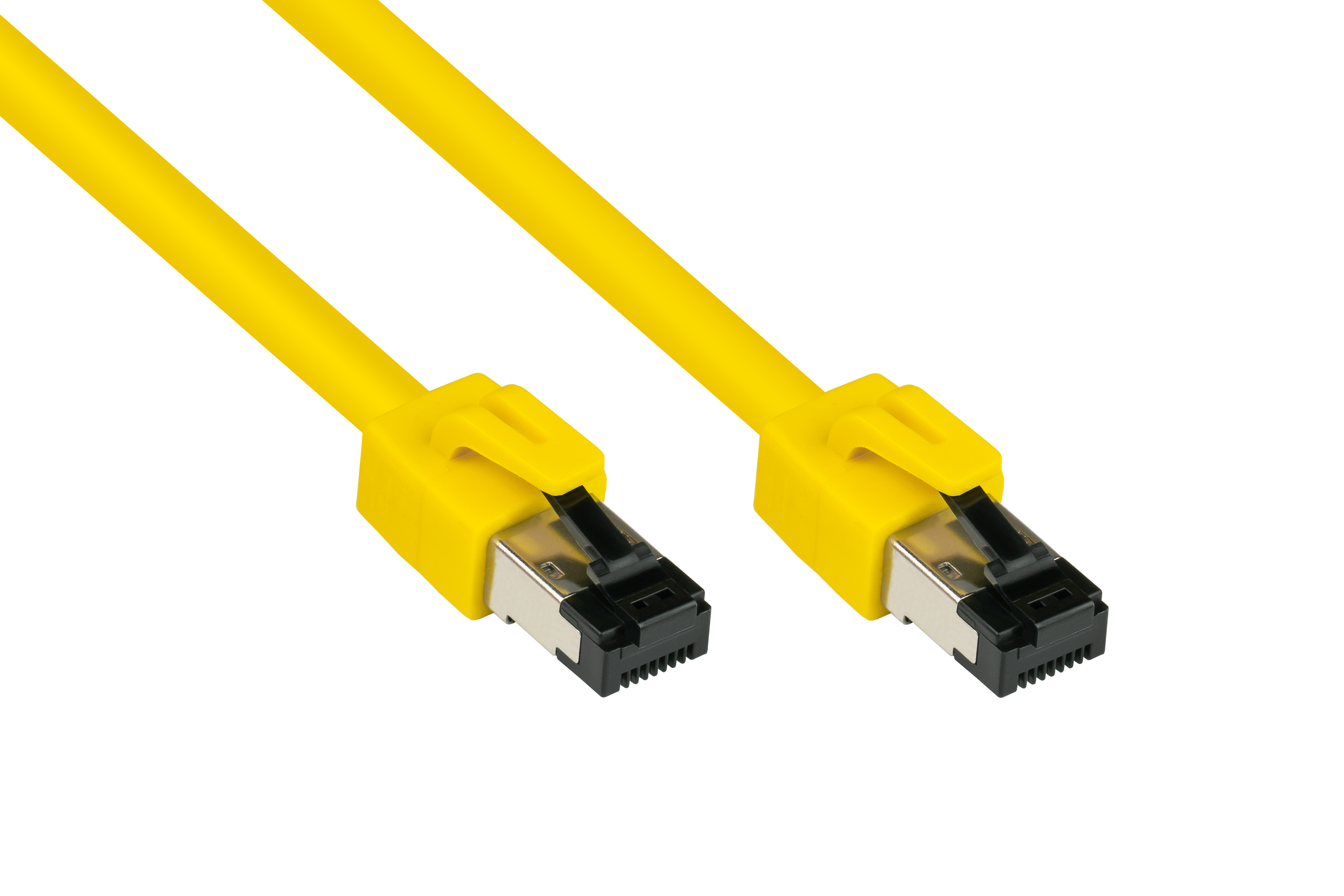GOOD CONNECTIONS S/FTP, PiMF, halogenfrei gelb, Netzwerkkabel, 2 (LSZH), m 40Gbit/s, 2000MHz