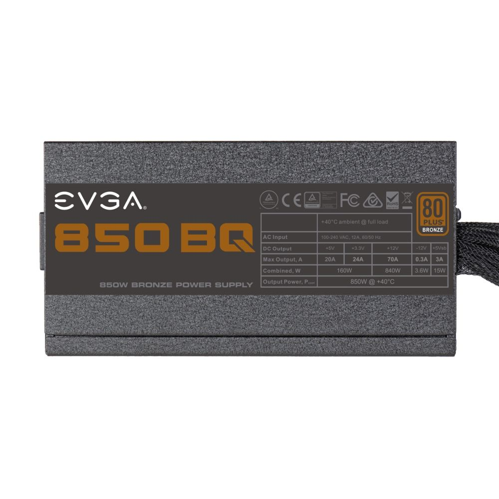 850 PC Netzteil EVGA 110-BQ-0850-V2 Watt