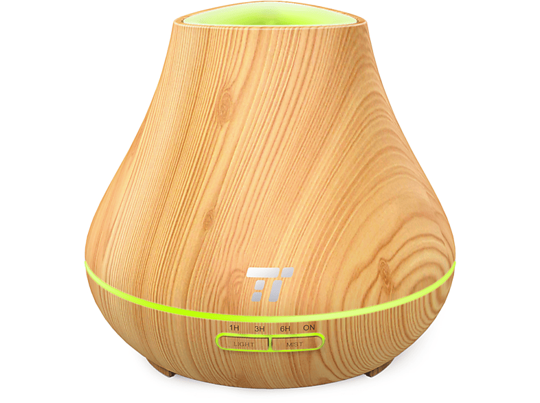 Wood Raumgröße: TT-AD004 20 Luftbefeuchter Light TAOTRONICS (13 m²) Watt,