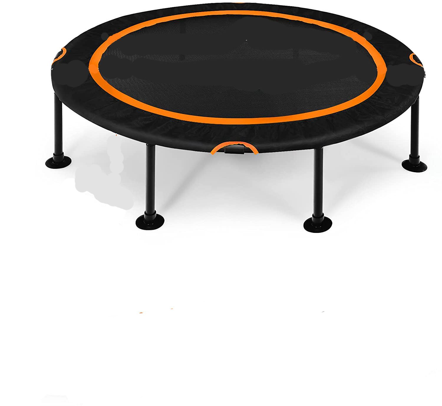 Fitness-Trampolin Schwarz Trampolin, Orange, COSTWAY