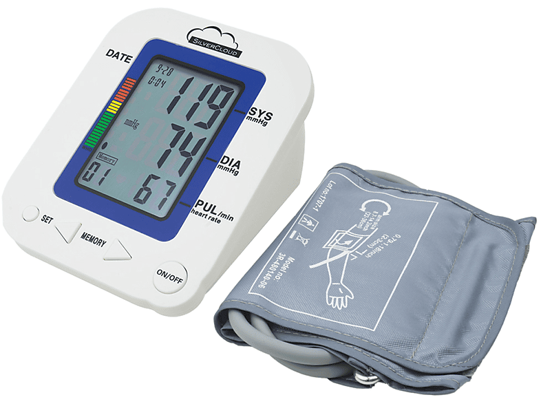 Blutdruckmessgerät SILVERCLOUD MB23