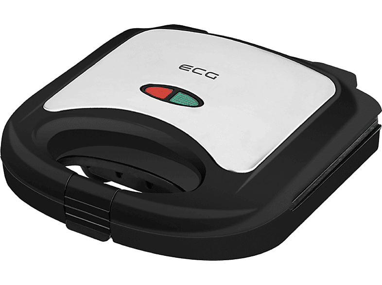 ECG S 3172 Sandwichmaker Zubereitung von 2 quadratischen Sandwiches