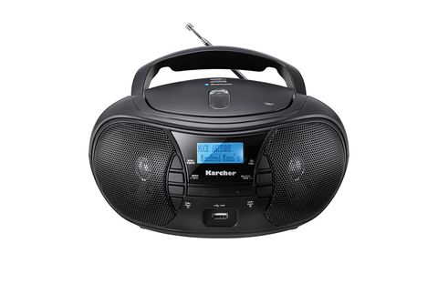KARCHER RR 5028D Radio, (FM), Bluetooth, MediaMarkt UKW | Schwarz DAB+, DAB