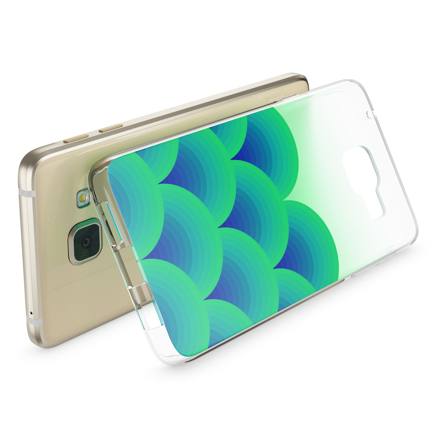 Backcover, Samsung, (2017), Hülle, Mehrfarbig NALIA Galaxy A3