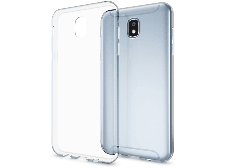 Backcover, Klar (2017), Samsung, Transparent Silikon Transparente Hülle, Galaxy NALIA J5