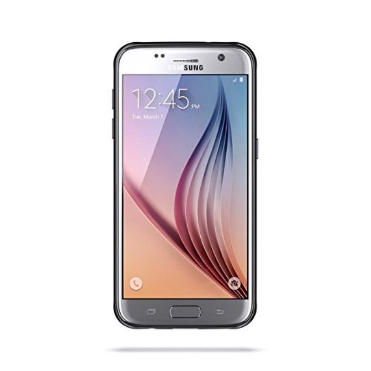 S7, Backcover, Case Back Schwarz Galaxy GRIFFIN Klar Reveal, Samsung,