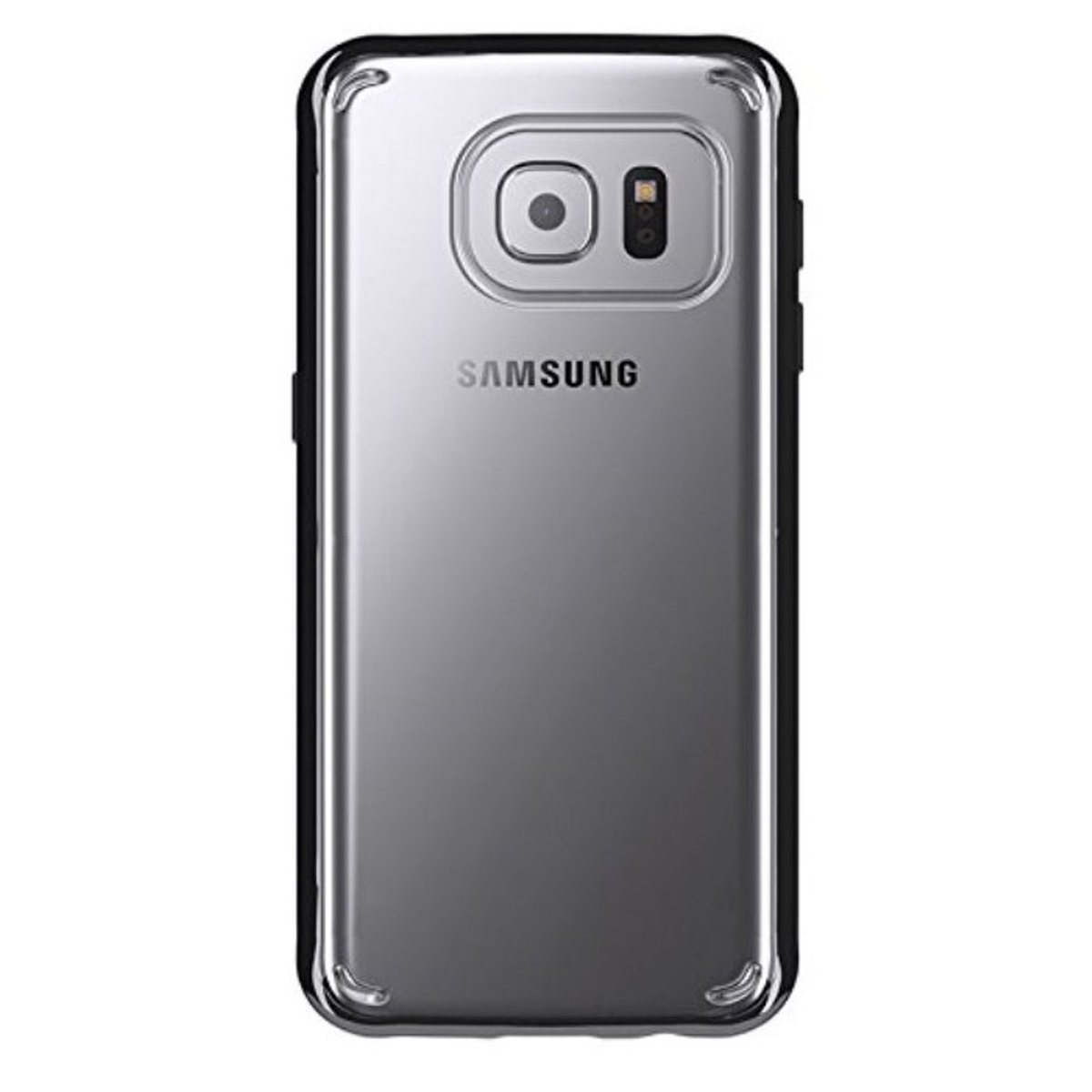 S7, Klar Galaxy Back Case Schwarz Samsung, Backcover, GRIFFIN Reveal,