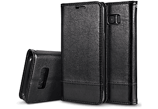NALIA Flip Case Klapphülle mit Magnetverschluss, Flip Cover, Samsung, Galaxy S8 Plus, Schwarz