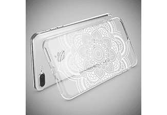 NALIA Motiv Silikon Hülle, Backcover, Apple, iPhone 7 Plus iPhone 8 Plus, Mehrfarbig