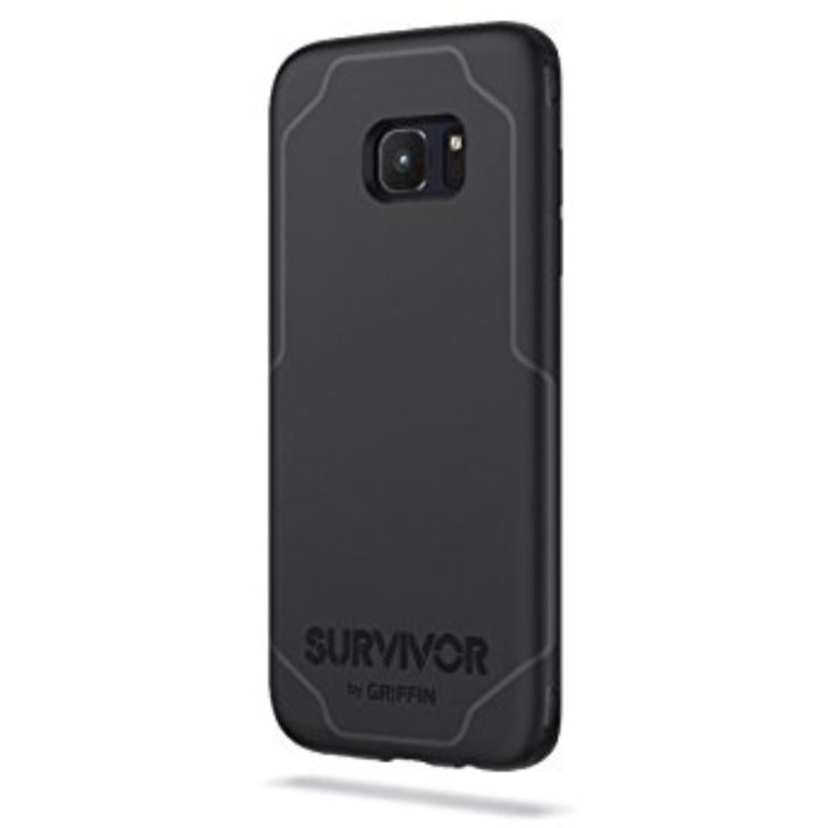 GRIFFIN Survivor Journey Slim Schwarz Galaxy Rugged, Samsung, Edge, S7 Backcover