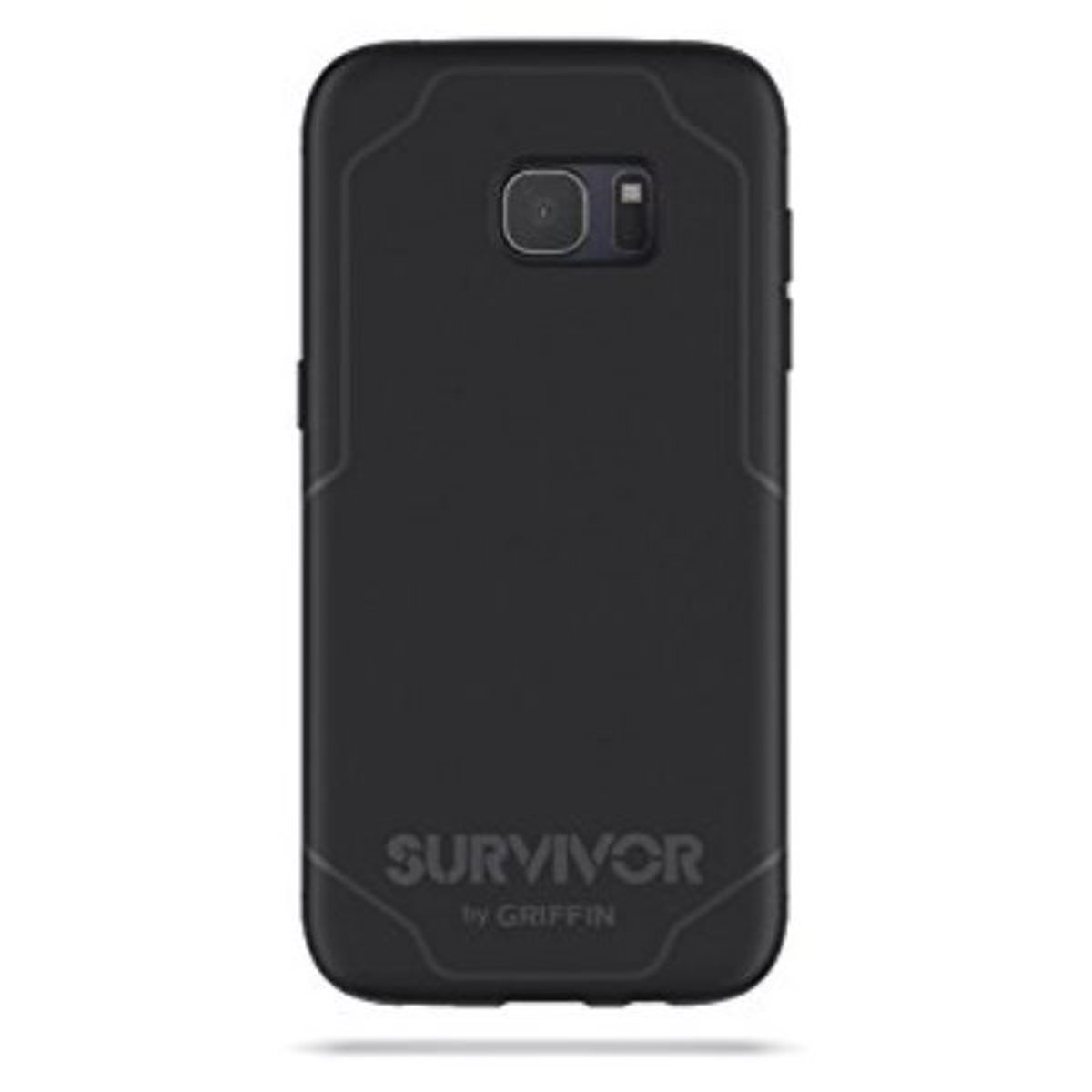 GRIFFIN Survivor Journey Slim Edge, Galaxy Backcover, Samsung, Rugged, S7 Schwarz