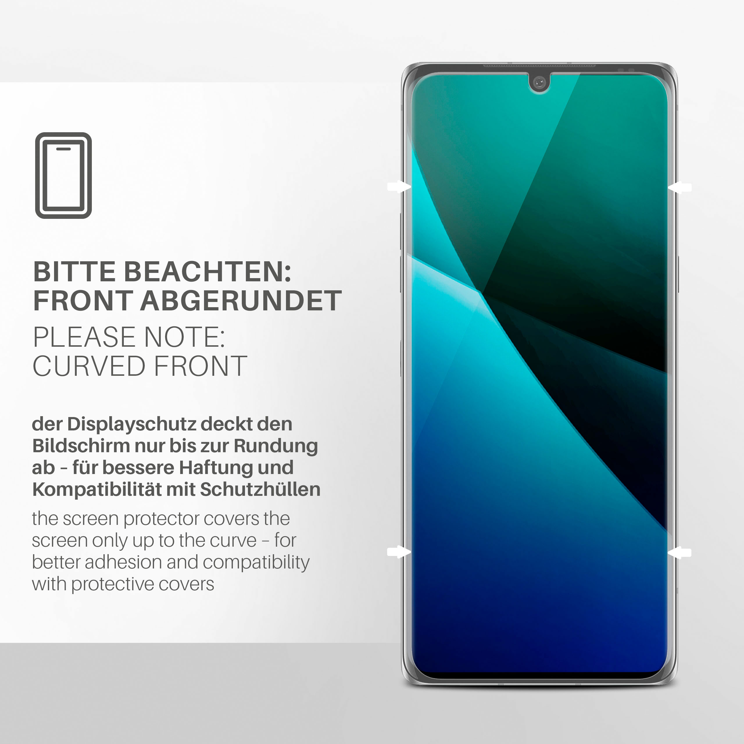 MOEX 3x Velvet 5G) / Displayschutz(für LG Velvet klar Schutzfolie