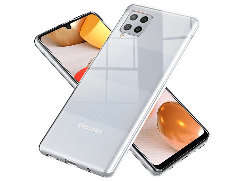 Silikon Samsung, Hülle, NALIA Galaxy Transparent Backcover, 5G, Klar A42 Transparente